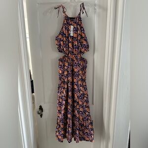 NWT J Crew floral dress, size small